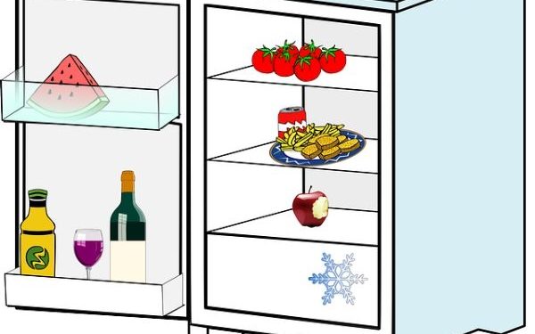 junk food in your fridge